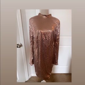Shiny fashion nova New Years dress